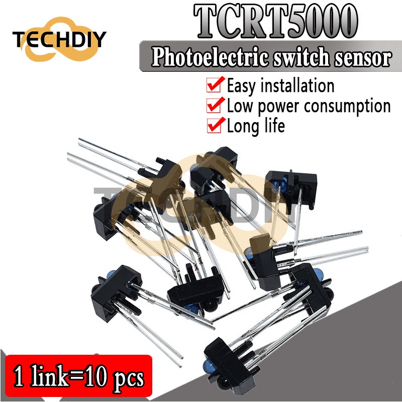 Set 10 Công Tắc Cảm Biến Hồng Ngoại Quang Học TCRT5000L TCRT5000