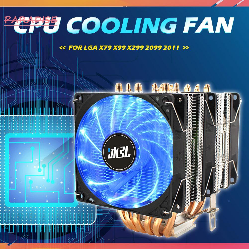 Quạt Tản Nhiệt Làm Mát Cpu Binghong Kèm 6 Quạt Cho Am2 Am3 + Lga 2011