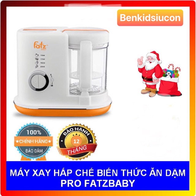 Máy chế biến thức ăn dặm Pro ( máy xay hấp Fatz baby pro 3)