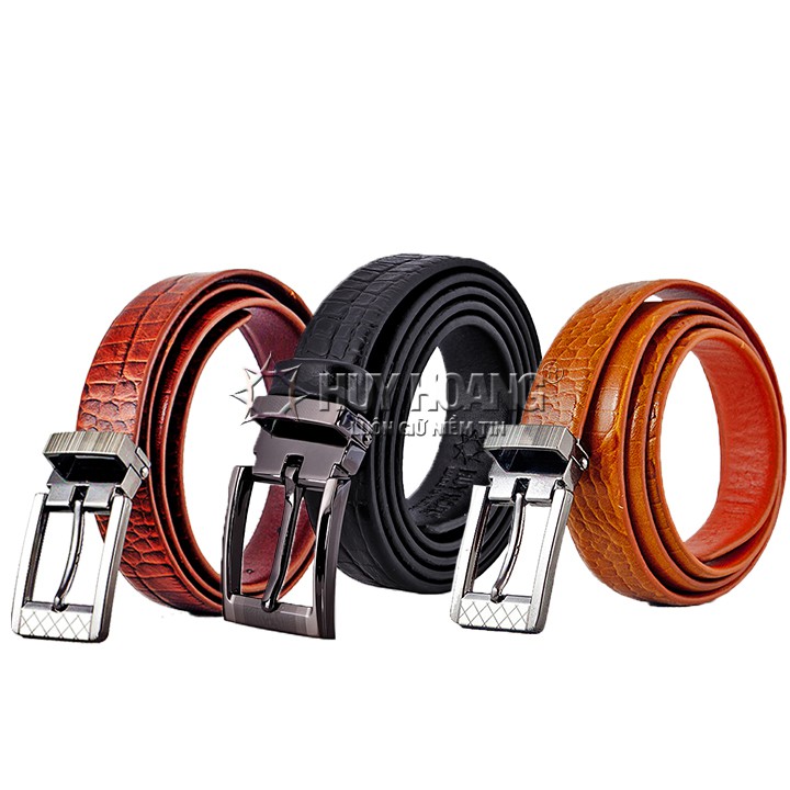 Dây thắt lưng nữ vân cá sấu nhiều màu PH5120-21-22