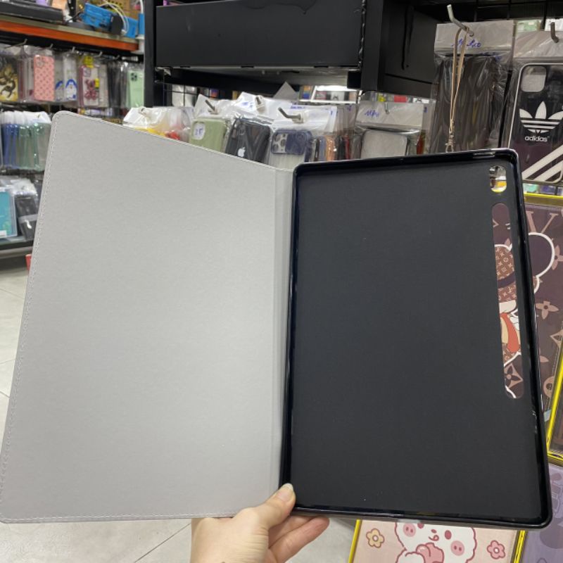 Bao da Samsung Tab S7 FE S7FE T730 T735 T736 / S7 Plus S7Plus T970 T975 T976 dẻo nhiều hình dễ thương