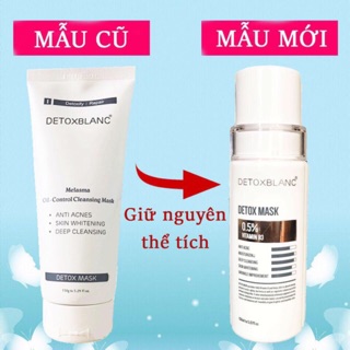 Mặt nạ sủi bọt thải độc DetoxBlanc Mask mới