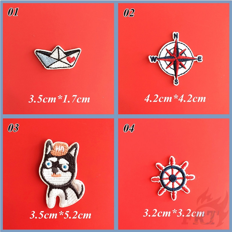 Miếng vá ủi thêu hình cún cưng đáng yêu