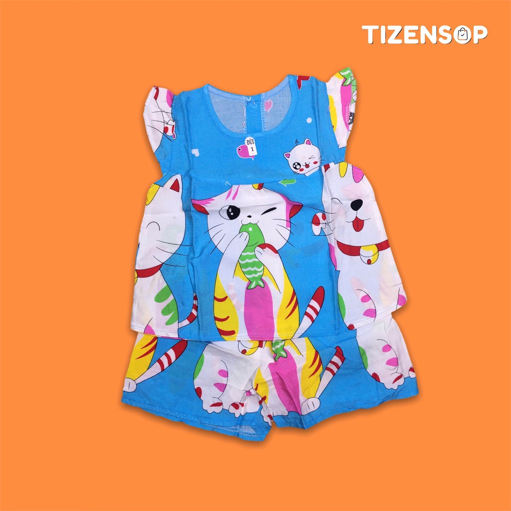 Bộ tole bé gái đồ lanh cho bé kiểu cánh tiên quần đùi