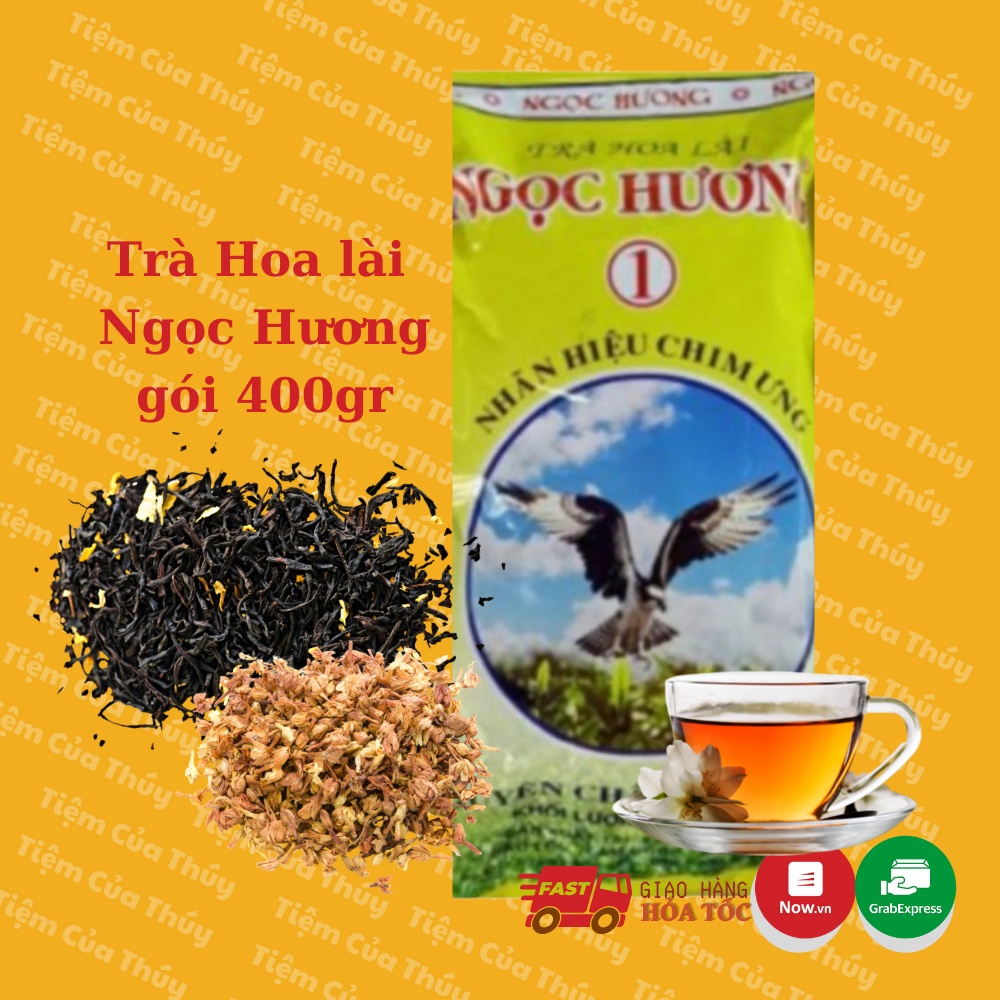 Trà hoa lài Ngọc Hương 400gr thơm ngon