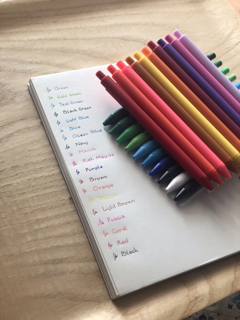 Bút Gel Xiaomi Kaco pure Green- Bộ 10 cây & Bộ 20 cây