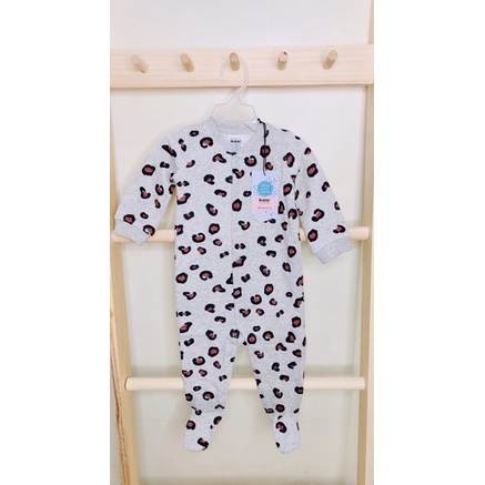 Sleepsuit nỉ bông hiệu Minene xuất Nhật cho bé từ 0-24 tháng