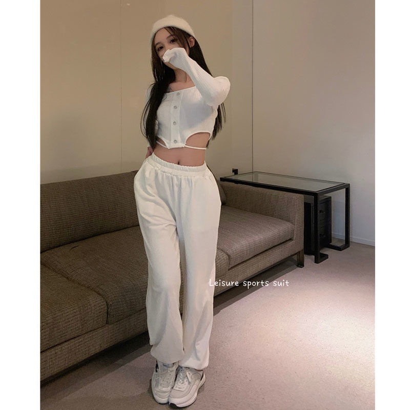 Áo thun COZOKC ngắn tay dài cổ vuông thiết kế độc đáo quyến rũ