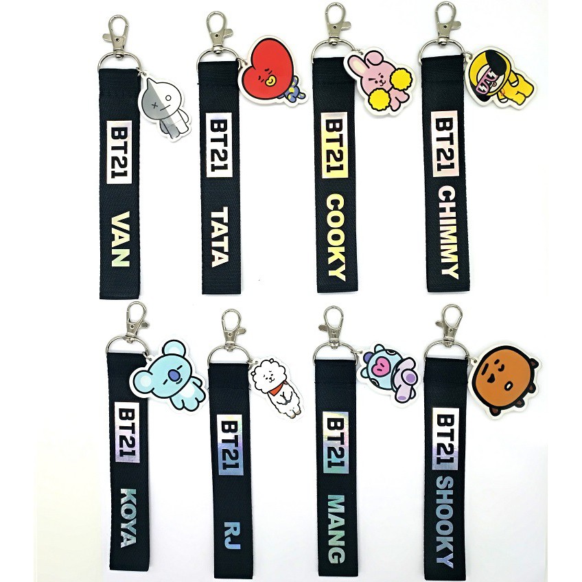 Móc khóa BTS Nametag