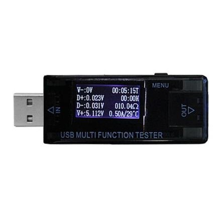 USB Tester đo dung lượng pin sạc , đo dòng điện Keweisi KWS-MX16 - 7F14