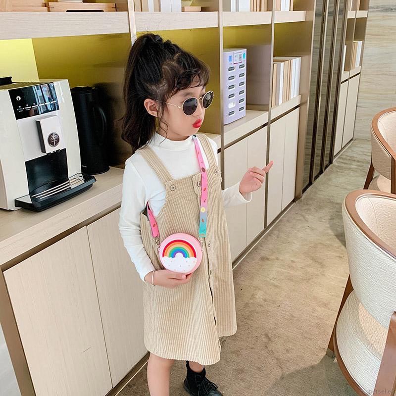 Túi đeo chéo tạo hình bánh Donut đáng yêu dành cho em bé