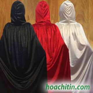 Áo Choàng Nhung Có Mũ Size 1m2