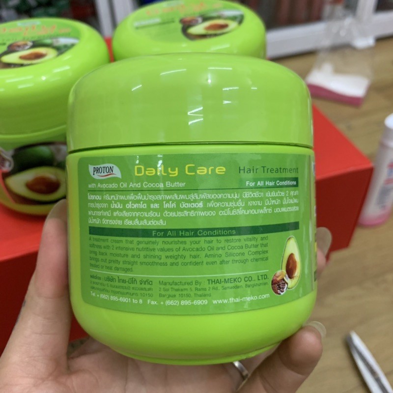 Kem ủ tóc bơ Thái Lan Daily Care 500ml Thái Lan