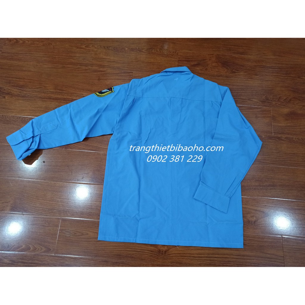 Áo bảo vệ tay dài chất vải  thoáng mát chuẩn thông tư - đủ size