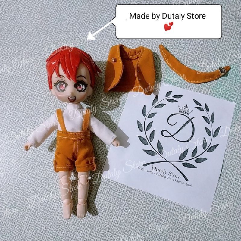 Ob11 - set 41 cho búp bê obitsu 11cm, nendoll, ddf, ob11, UFdoll, ymy