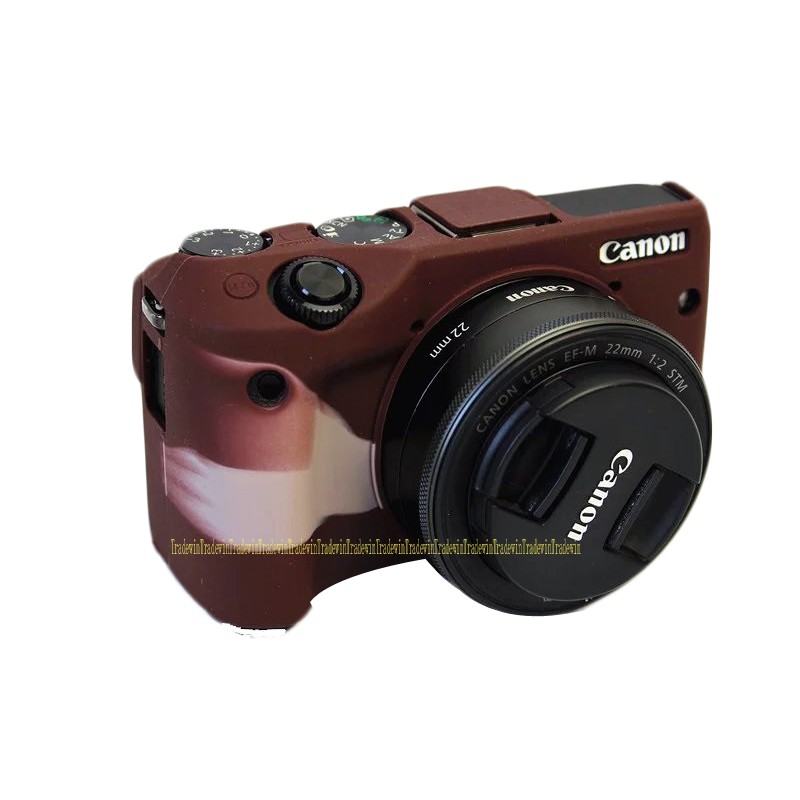 Vỏ Bọc Thân Máy Ảnh Bằng Silicone Mềm Cho Canon EOS M3