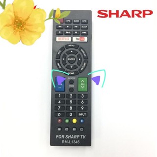 ĐIỀU KHIỂN DÙNG CHO TIVI SHARP  SMART TIVI