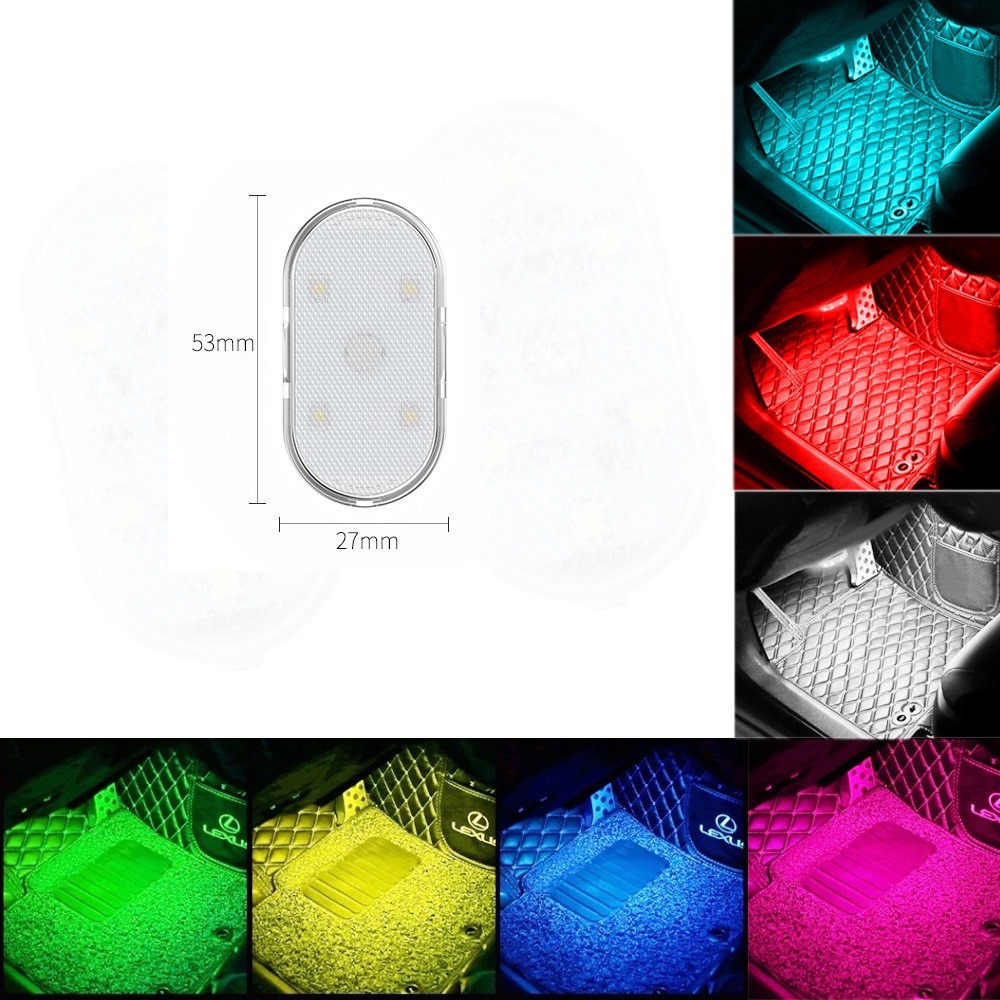 Đèn Led Cảm Ứng Không Dây Sạc Lại Tiện Dụng Cho Xe Hơi
