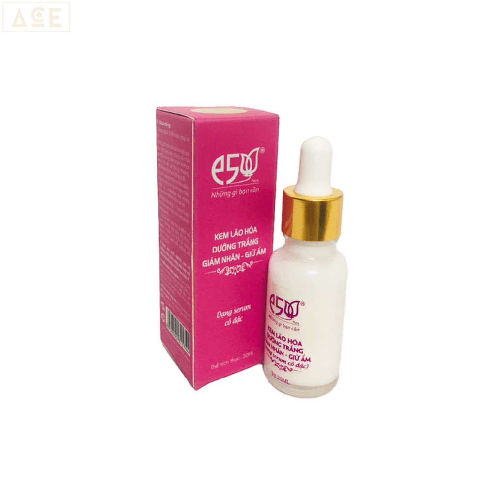 Serum cô đặc E5 -  lão hóa, Dưỡng trắng, Giảm nhăn, Giữ ẩm (20ml)