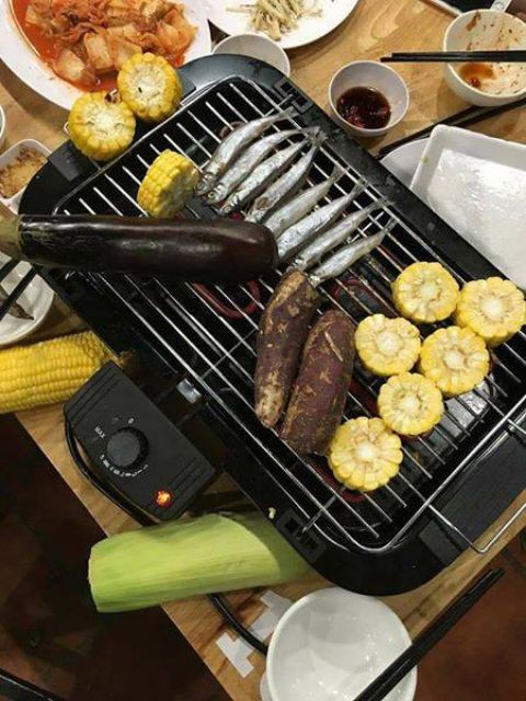 Bếp Nướng Không Khói Electric Barbecue Grill