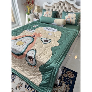 Bộ drap thun lạnh ý 5D cao cấp