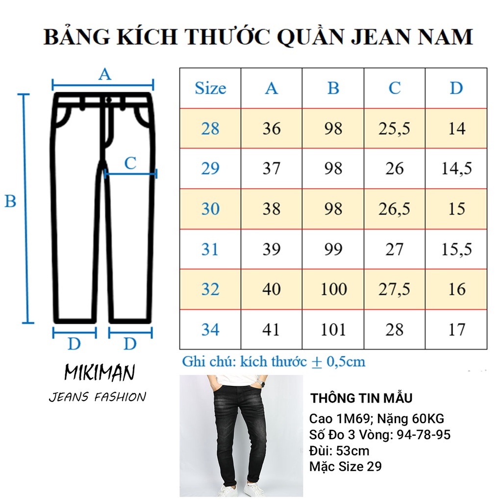 Quần jean nam cao cấp đen râu mèo MK chất bò wash đen dáng ôm quần jeans skinny style Hàn Quốc vải dày đẹp _ DJ11001