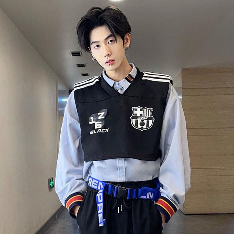 Áo Thun Bóng Chày Mùa Hè Phong Cách Mới 2022 Phong Cách Hip Hop Dễ Phối Đồ Cho Cặp Đôi