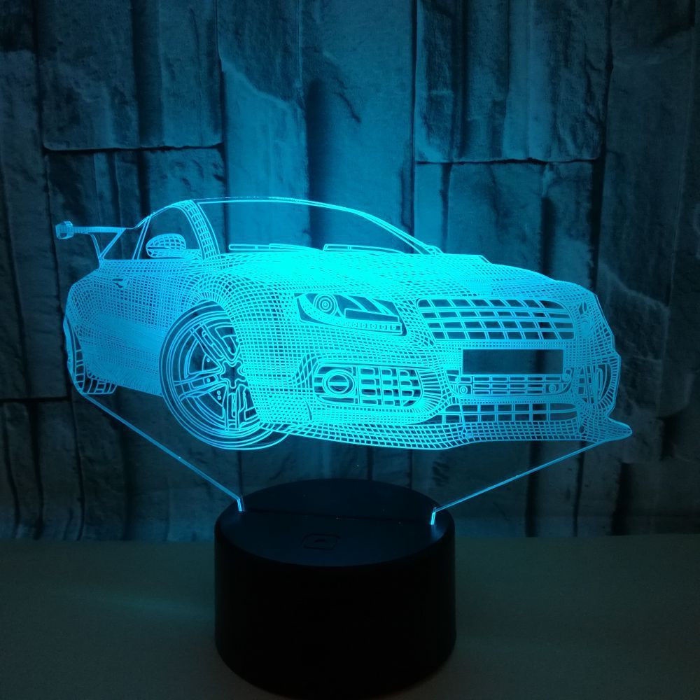 Đèn ngủ acrylic 3D sáng tạo trang trí để bàn