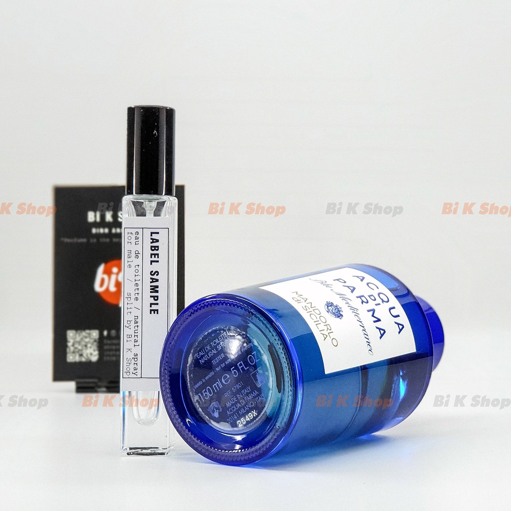 Bi K Shop - Nước hoa unisex Acqua di Parma Blu Mediterraneo - Mandorlo di Sicilia {Mẫu thử] | BigBuy360 - bigbuy360.vn