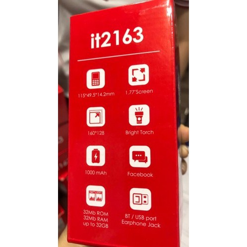 ĐIỆN THOẠI GIÁ RẺ ITEL it2163 2 SIM PIN BỀN CHÍNH HÃNG BẢO HÀNH 12 THÁNG