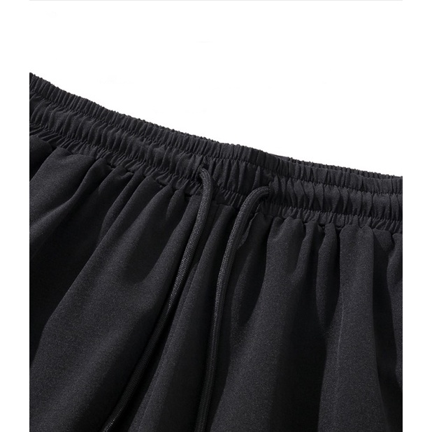 Quần đùi ống rộng Unisex, kiểu dáng thể thao chất liệu co giãn, thoáng mát, thấm hút mồ hôi