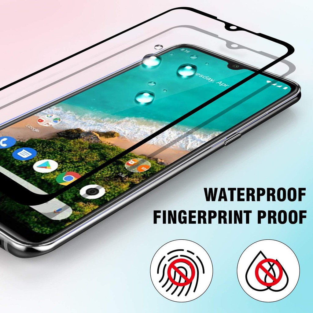Set 2 kính cường lực bảo vệ màn hình cho điện thoại Xiaomi Mi A3 MiA3