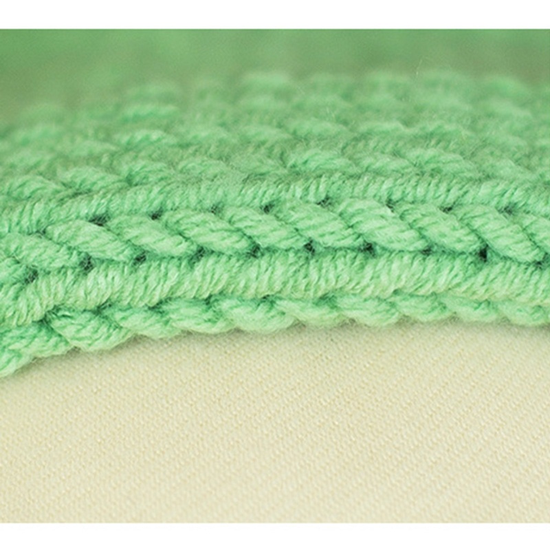 Mũ Dệt Kim Hình Ếch Dễ Thương Làm Phụ Kiện Chụp Ảnh Cho Bé Sơ Sinh