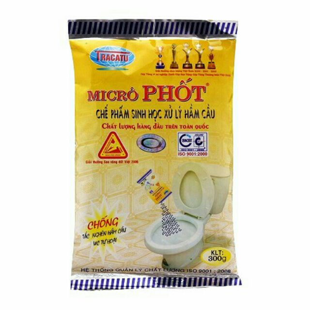 Microphot Bột thông đường ống, xử lý hầm cầu Micro Phốt