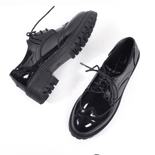 Giày Oxford da bóng buộc dây