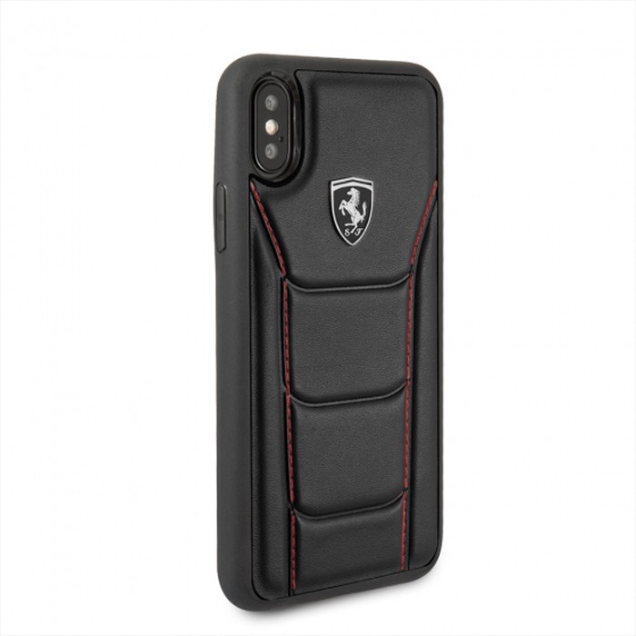Ốp Lưng Iphone XS MAX, Da Thật - Ferrari