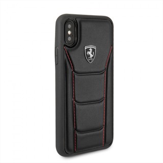 Ốp lưng iphone xs max, da thật - ferrari