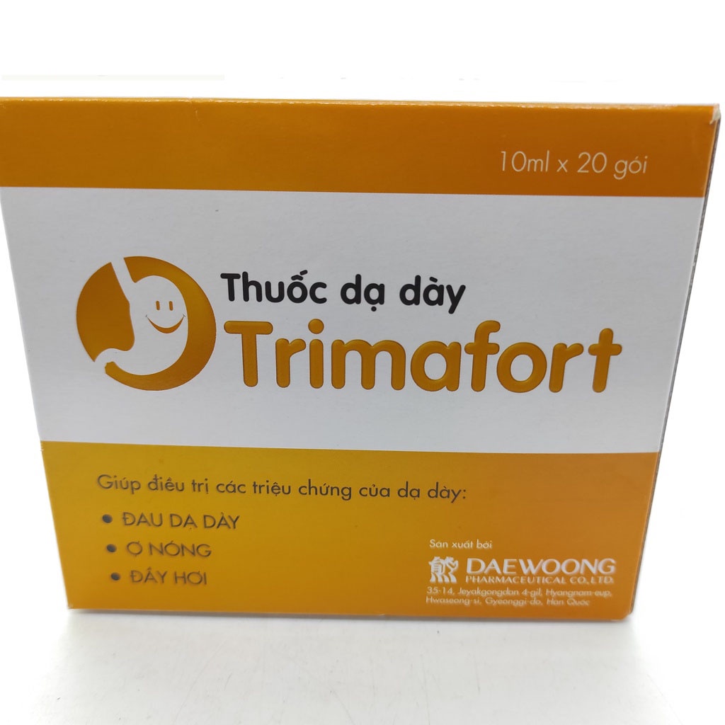 Trimafort - Sữa dạ dày Hàn Quốc Hộp 20 gói