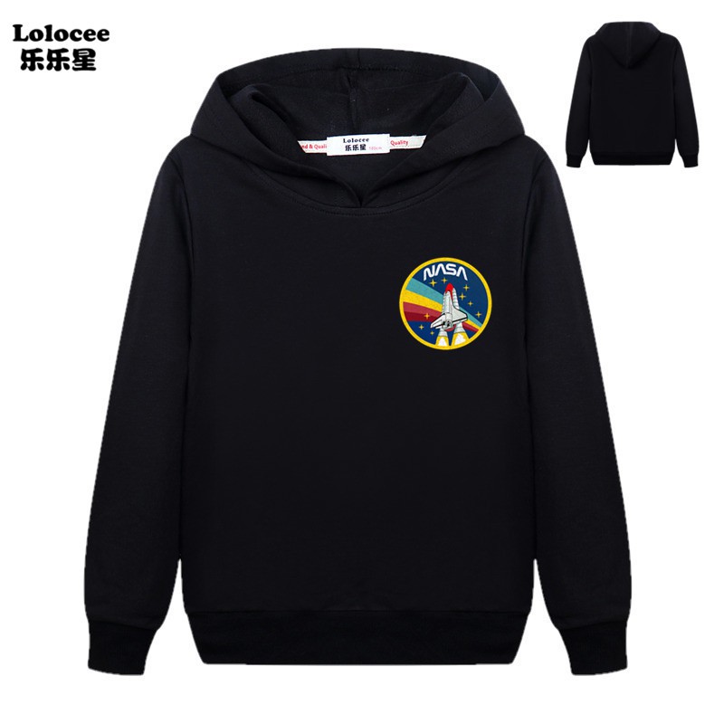 NASA Áo Hoodies Thời Trang Xinh Xắn Dành Cho Bé