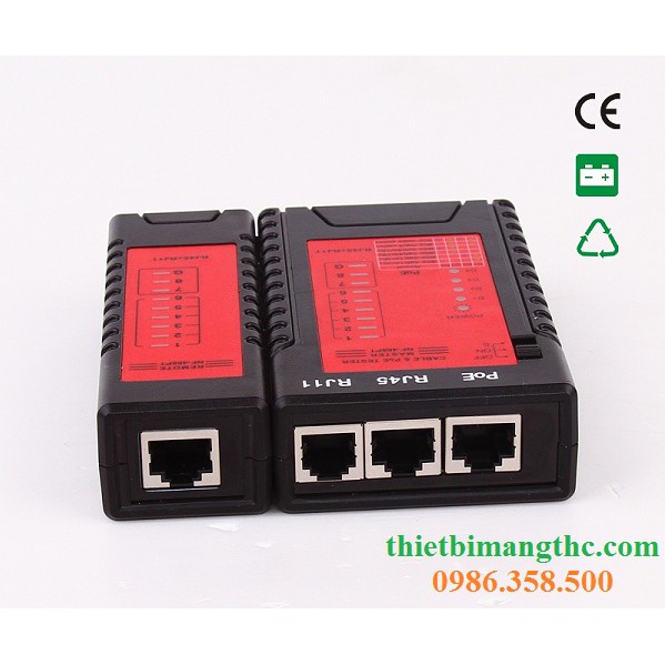 Máy test mạng NF468PT Test RJ45,RJ11,POE