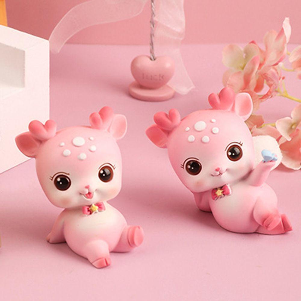 CONOPERY Tượng Điêu Khắc Hình Hươu Trang Trí Nhà Cửa / Sân Vườn