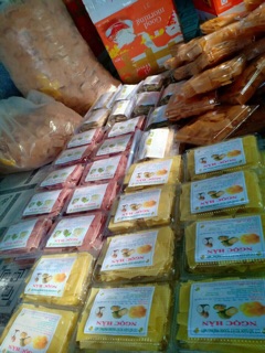 Bánh phồng khoai môn Cà Mau