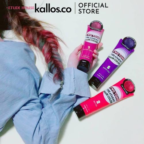 [TEM + BILL CHÍNH HÃNG] Thuốc Nhuộm Tóc Tạm Thời Etude House Two Tone Treatment Hair Color | BigBuy360 - bigbuy360.vn