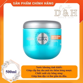 Dầu Hấp L'Oréal Professionnel Chăm Sóc Tóc Thư Giãn 500ml Hair Spa Deep Nourishing Creambath