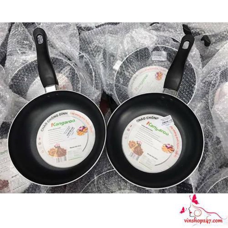Chảo từ SUNHOUSE Magnetic Pan SHM18 Size 18cm-20cm-24cm-26cm-28cm-30cm