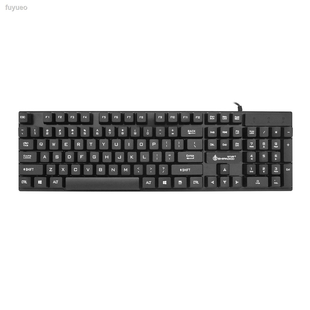 Bàn Phím Dây Usb Thể Thao Không Gây Tiếng Ồn | BigBuy360 - bigbuy360.vn