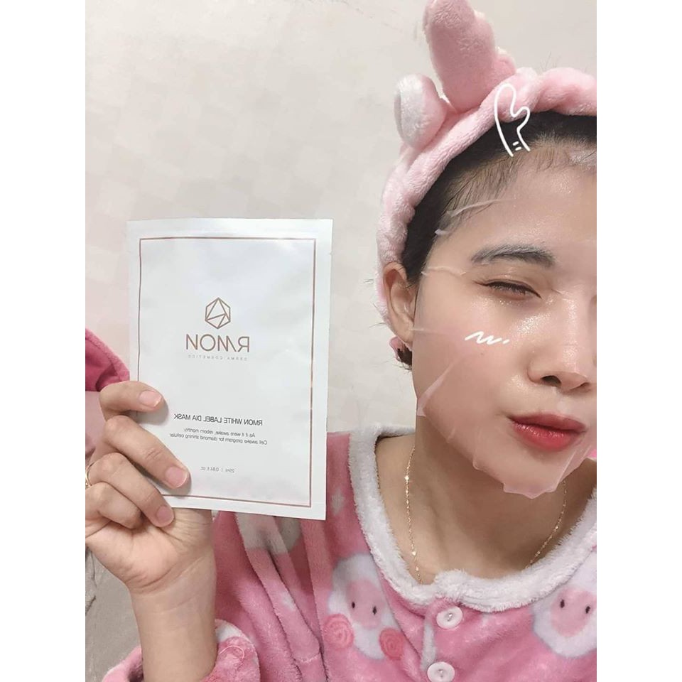 MẶT NẠ TRẮNG DA RMON WHITE LABEL DIA MASK CHÍNH HÃNG - 6200