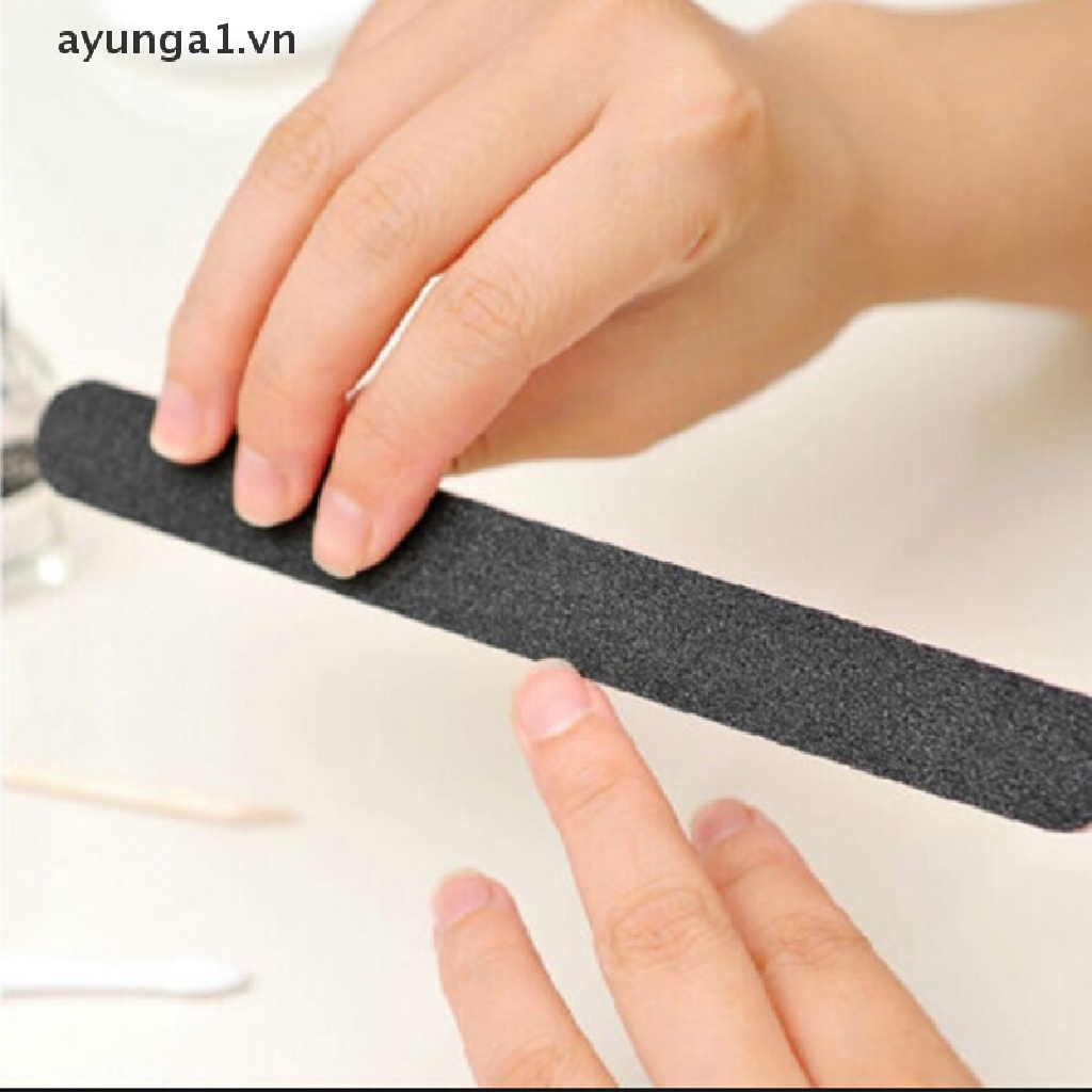 1 Cây Dũa Móng Hai Mặt Màu Đen Mới 100 / 180