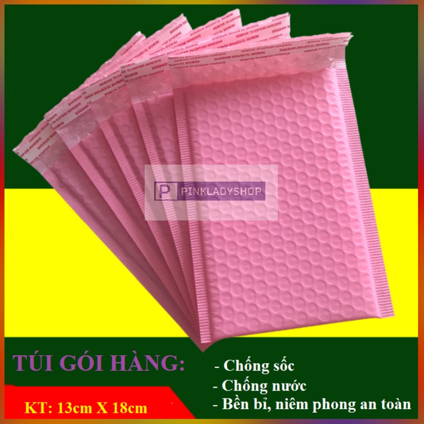 Set 50 túi gói hàng hóa có bóng khí chống sốc an toàn kích thước (13cmx18cm) x 50 túi
