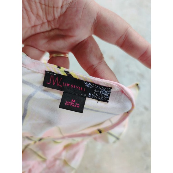 Áo Voan Tay bèo JW Style vnxk